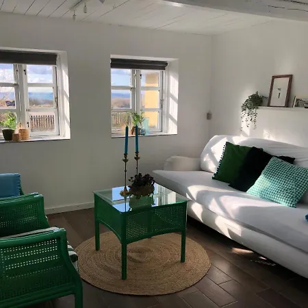 Dobbelt Beach House Langeland, 190m2, 4 Sovevaerelser, 20 M Til Strand Villa Tranekaer