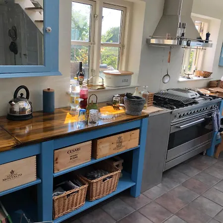Dobbelt Beach House Langeland, 190m2, 4 Sovevaerelser, 20 M Til Strand Tranekaer